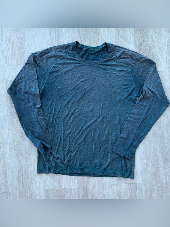lululemon athletica Other - Lululemon Metal Vent Tech Long Sleeve Blue Green Men’s XL Running Gorpcore